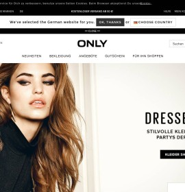 Only – Moda & sklepy odzieżowe w Niderlandach, Made